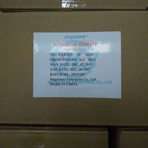 Potassium Sorbate Effective Food Preservative with Aspartame and CAS Number 24634-61-5