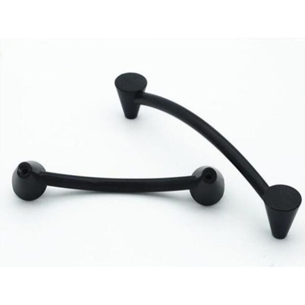 Black Furniture Handles And Knobs 96mm 30mm Round Knob Iso 9001 Certificate