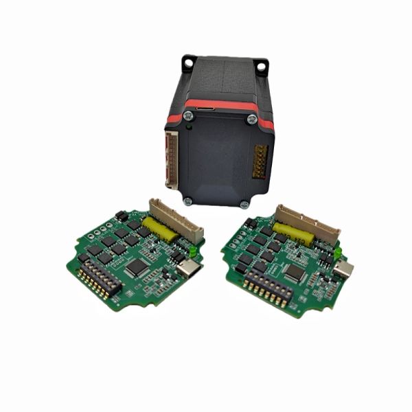 Integrated 57-76mm NEMA 23 Closed-Loop Stepper Motor System with 2.2Nm Holding Torque and High Precision Control