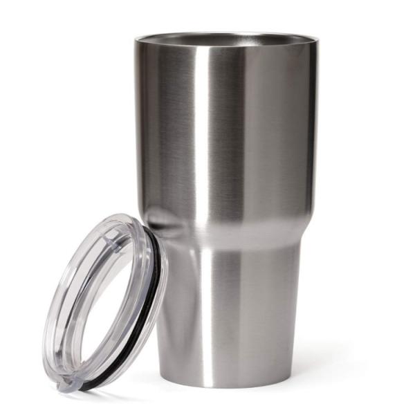 Food Grade Stainless Steel Tumbler  With Splash Proof Lid9.9*19.55*7.11 Cm