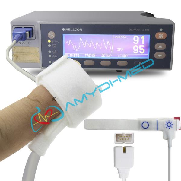 9Pin Max-N Oxima Disposable Spo2 Sensor 1 Meter Nellcor Neonatal Spo2 Sensor