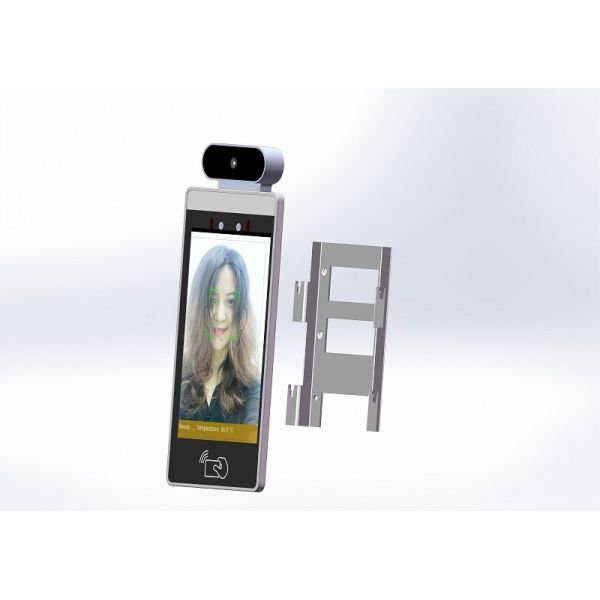 8 Inch Android POE Device With Temperature Testing And Face Recognition For Access Control