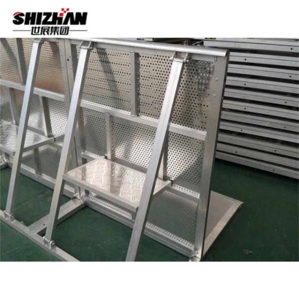 Aluminium Alloy 6082-T6 Mojo Concert Crowd Control Barriers Foldable
