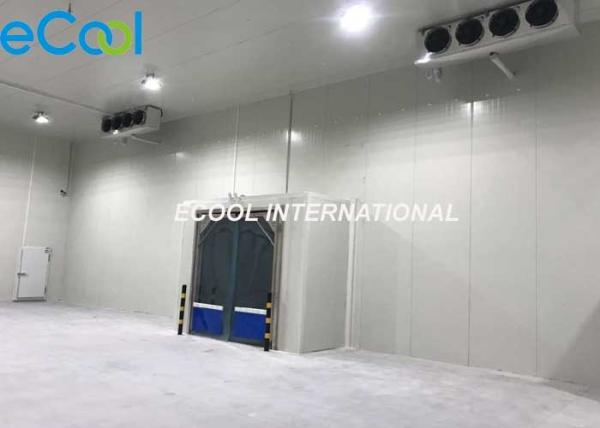 PUR Panel Insulation Refrigerated Storage Rooms , Foods City Cold Storage
