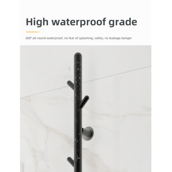 Electric Bathroom Towel Warmer Rack Fashionable Style for Wall Mounting