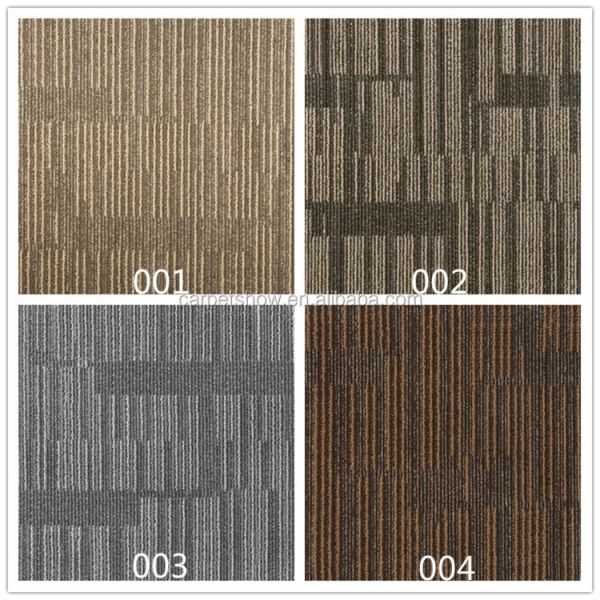50x50cm Good Ware-Resistant Polypropylene Carpet Tile with PVC Backing