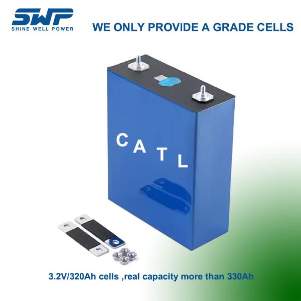 Long Cycle Life 45A Discharge Li Ion Battery Cells Aluminum Case 2500 Times Recharge 3.2V Voltage