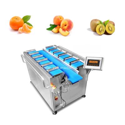 40BPM 10 весить ленточного транспортера Tangerine Weigher Multihead плода головы головы 14 оранжевый