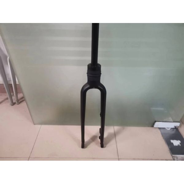 Части велосипеда 700c Алюминиевый одноударный трекинг велосипед вилка 25 мм путешествие 100x15 Сброс дискового тормоза