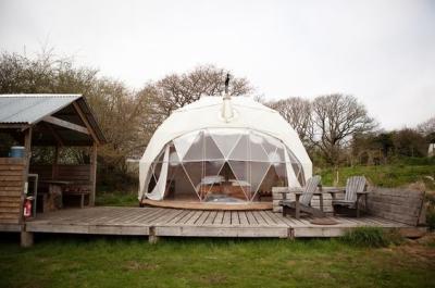 Water Proof Wedding Party Tent Heavy Duty Dome Tent With Durable Glass Door