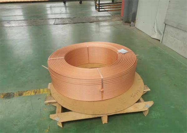 Interno de pouco peso do tubo de cobre sulcado para sistemas de encanamento da ATAC