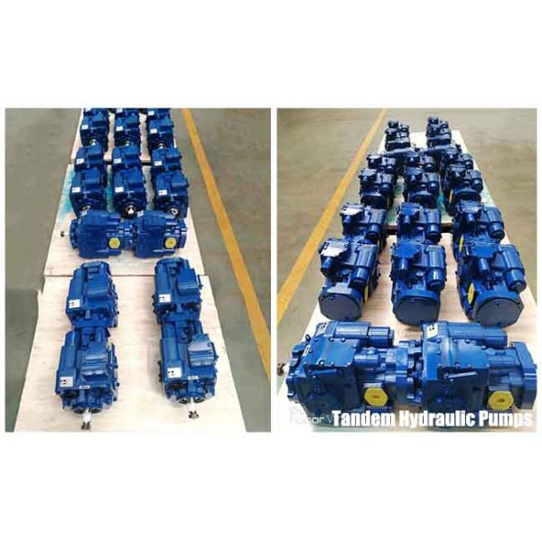 Compact And Powerful Tandem Hydraulic Pumps For Closed Circuit Systems