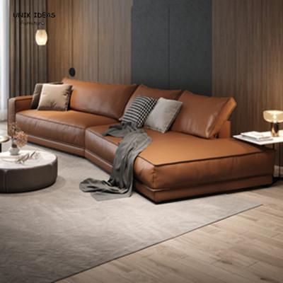Luxo pequeno secional em forma de L de Sofa With Chaise Coach Corner do tamanho do apartamento