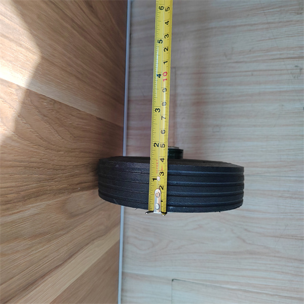 198mm 8 Inch Solid Rubber Tires Solid Rubber Hand Truck Wheels For Golf Cart