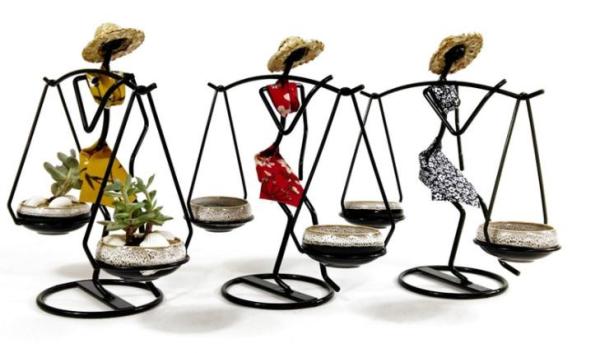 Girls Candle Holder for Home Decoration