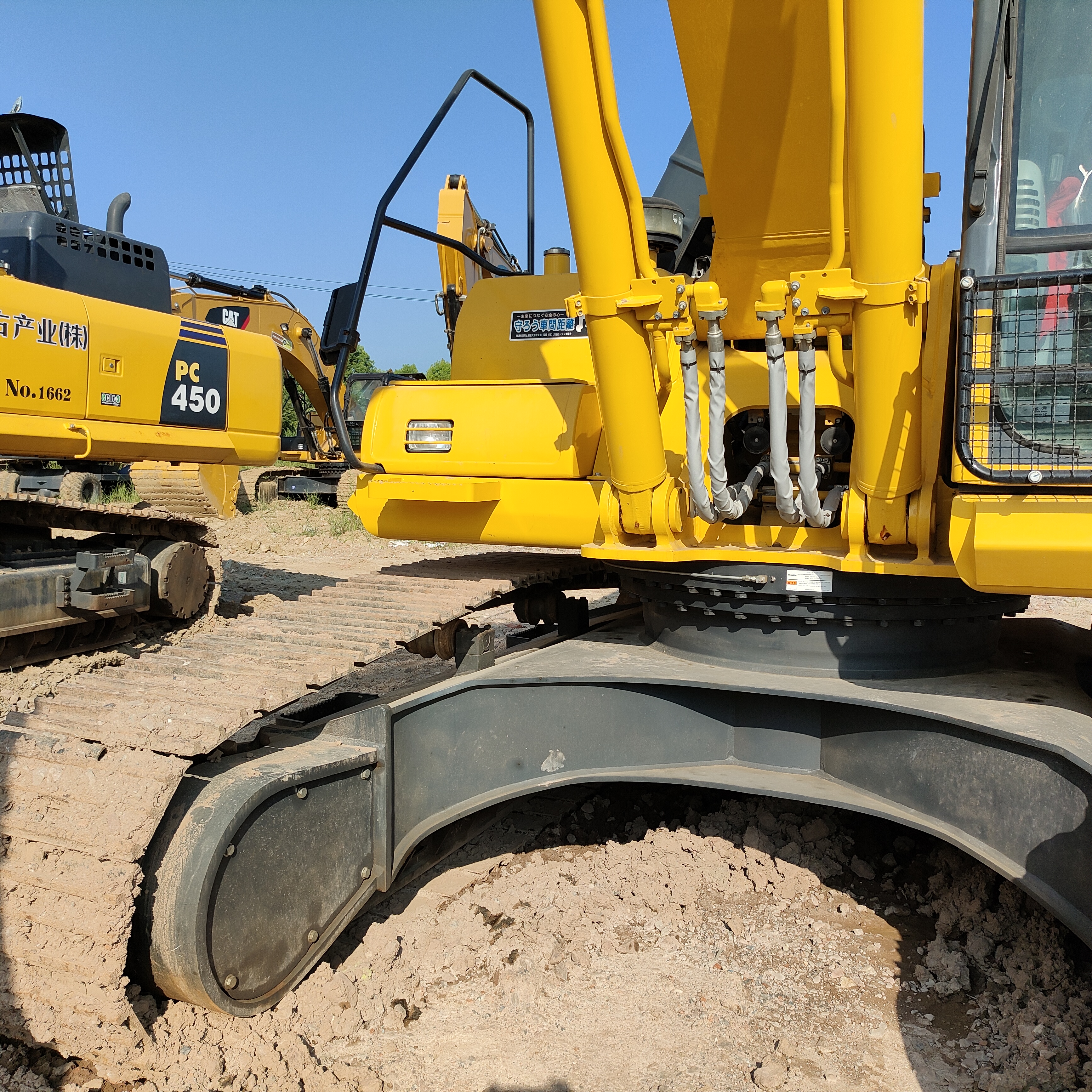 35 тонн Использованный экскаватор Komatsu Crawler Гидравлическое строительное оборудование экскаватор