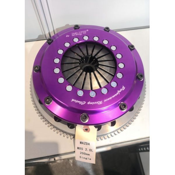 Single Disc Mazda Miata Racing Clutch Kit Fit Mazda MX5 2.0L 200mm Friction
