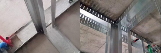 Máquina de formación de rollos de quilla ligera y precisa para la construcción de paredes de yeso