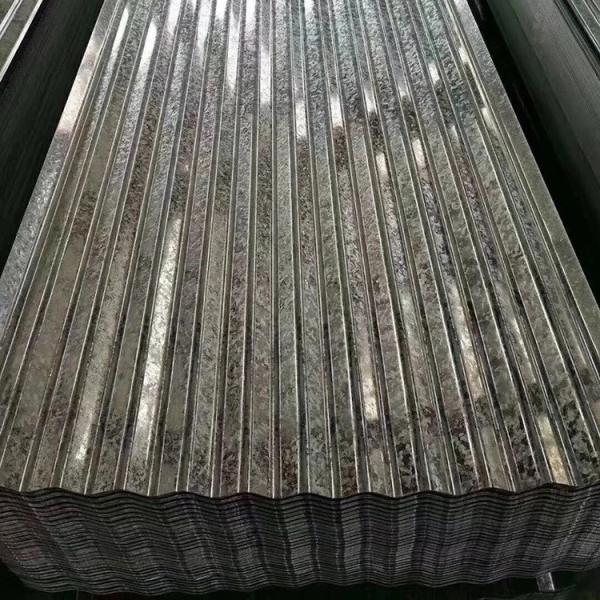 Galvanized Corrugated Steel Sheet Big Spangle / Normal Spangle