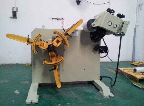 Bobina clara máquina automática de Decoiling do metal e de endireitamento para a máquina da imprensa