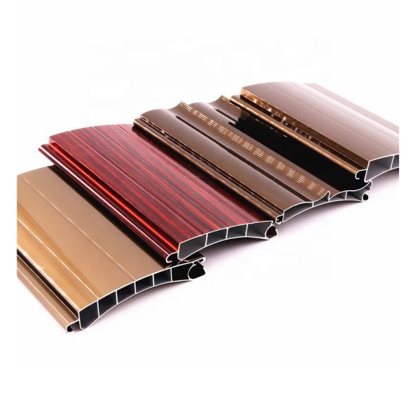 6063 Aluminium Door Extrusion Shutters Aluminum Roller Shutter Profiles