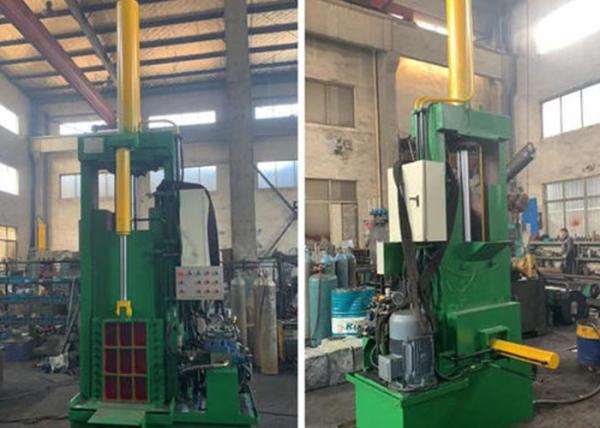 Stable Performance PET Bottle Baler Machine / Cardboard Box Compactor