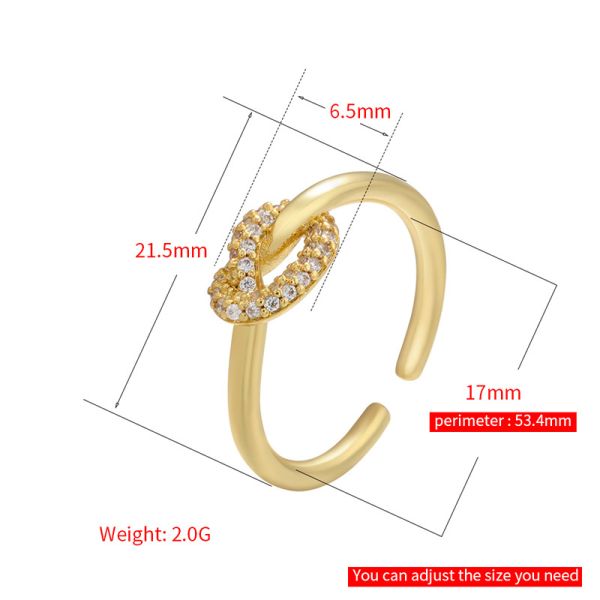 DAYSTAR вымощают подгонянное обручальное кольцо циркона CZ ювелирных изделий золота 18k