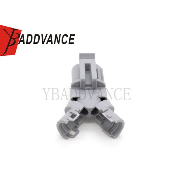 Cor cinzenta de abrigo elétrica BC7026Y-2.8-21 de pouco peso do conector fêmea de 2 Pin