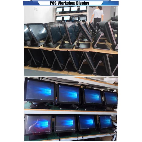 Top1 CJ Legend T660 Touch Screen Pos Machine Ultra Thin Design Pos Systems pos all in one for 400cd/㎡ Windows POS