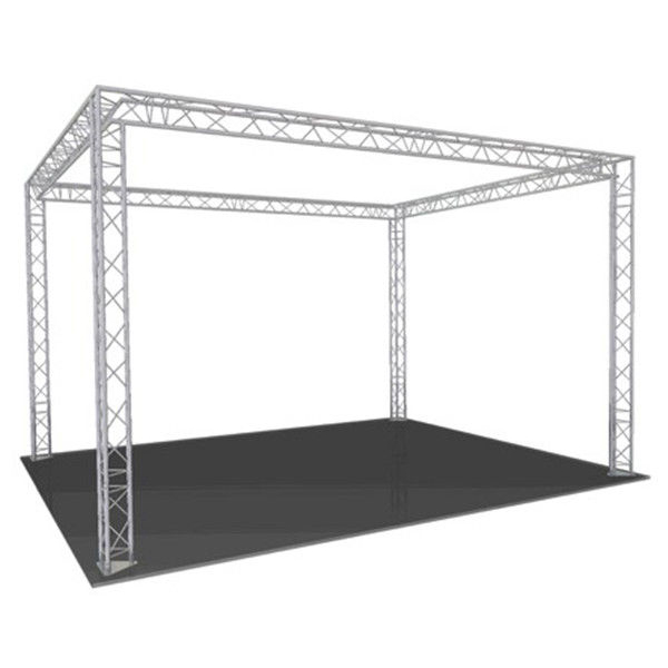 Exhibition Booth Aluminium Lighting Truss Display With Good Load Capacity Hanging Lights