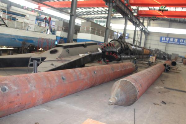 5000m3/H Mud Cutter Suction Dredge Machine With 20 Meter Dredging