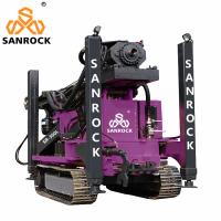 Equipamento de perfuração de poço de água pequeno 91KW com motor a diesel Equipamento de perfuração de água totalmente hidráulico