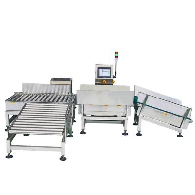 A máquina de peso automático do saco, levanta-se a escala do pesador da verificação da embalagem do malote