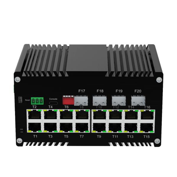 Commutateur Ethernet géré SFP à 4 ports