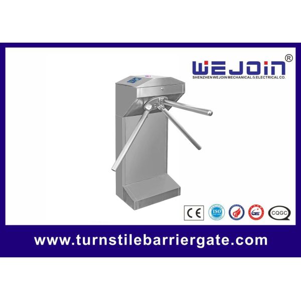 Exquisite Rotating RS232 Turnstile Barrier Gate Access Control Entrance 50W