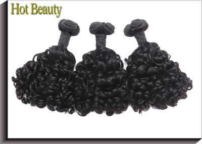 Big Pissy Real Double Weft Human Hair Extensions / Double Drawn Curly Hair