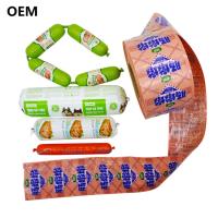 co-extrudé 5 couches flexographie sur mesure imprimant polyamide coussin de saucisse pour saucisses
