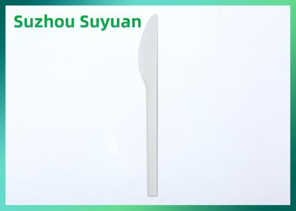 Food Grade Compostable Disposable Cutlery White For European Market