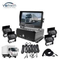 Automóvel Black Box Camera Automóvel DVR SIM Card SD Caminhão Instrumento de gravação de automóveis MDVR Câmeras dianteiras e traseiras utilizadas para caixa de ônibus