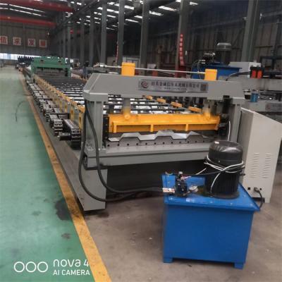Rolo do Decking do assoalho de JCX que forma a espessura anterior do rolo 0.8-2.5mm do painel da máquina R