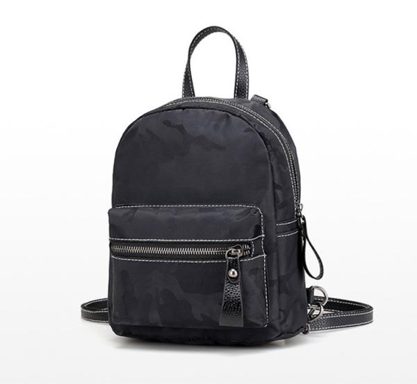 New listing ladies' bag hit color double shoulder easy matching hundred casual mini backpack Wholesale