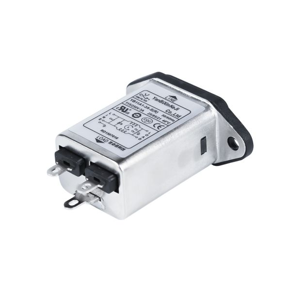 Multi-Function EMI Inlet Filters 110V/250V 3A Low Leakage Current Socket IEC Noise Filter