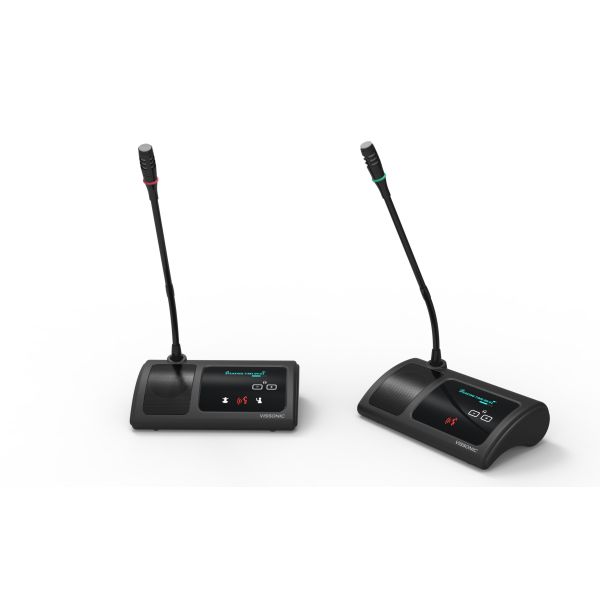 Audio Conference Microphone 5G WiFi Wireless Digital Discussion Chairman / Delegate Unit