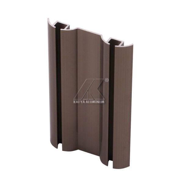 Wood - Grain Transfer Wardrobe Aluminium Profile T3-T5 Temper ISO CE