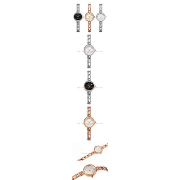 KM04 Rose Gold Black Silver Wristwatch Quartz Analog Watches Luxury Dress Watch Gift Watch