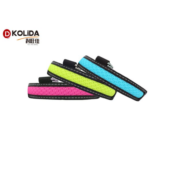 Size S / M / L Light Up Dog Collar LED Nylon Chain Choke Training Leashes