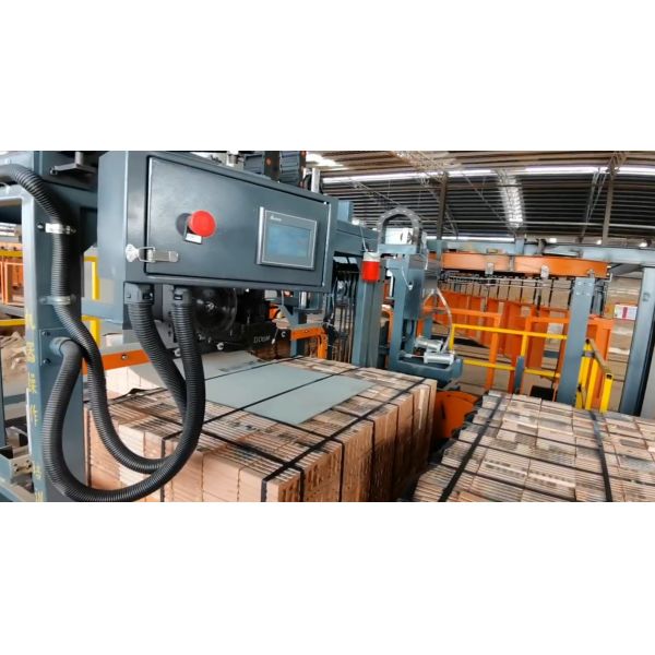 8000-12000 штук/час Мощность кирпичная фабрика машина для полностью автоматической кирпичной упаковки