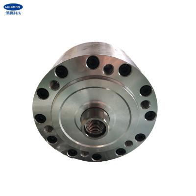 Tipo contínuo curso Chuck Cylinder giratório hidráulico de RH-200 35mm para o torno do CNC