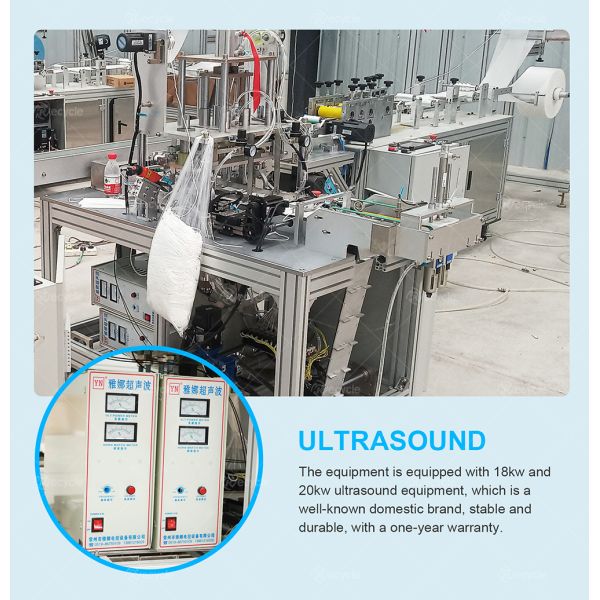 Fully Automatic 3 ply Nonwoven Fabric Disposable Medical Facemask Surgical Face Mask Making Machine Production Line