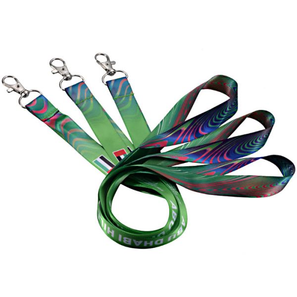 Double Ended Lanyard Badge Holder Retractable Type Funny Dye Sublimation